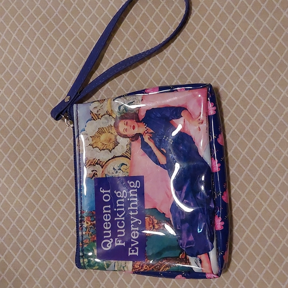 Queen of F*cking Everything wristlet